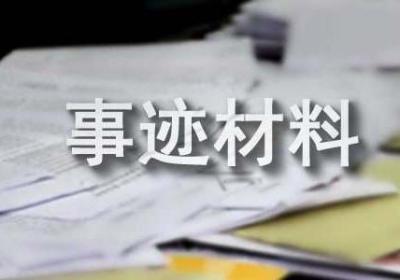 镇农民创业领头人先进事迹材料