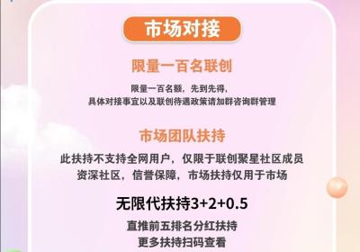 狮子好物官方首码，卷轴模式招募联创合伙人以及团队领导者，扶持高