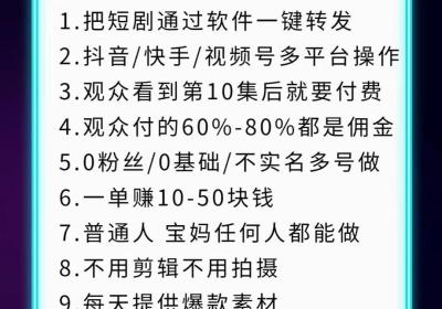 全新蓝海风口劲爆项目斗频首码项目，一部手机一个dy号就能天天赚米