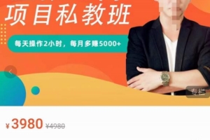 （2324期）九京·淘宝虚拟电商蓝海项目实战班+私教班：每天操作2小时，每月多赚5000+