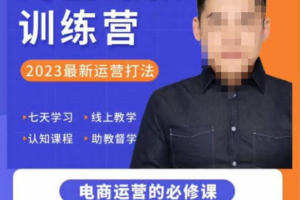 （3290期）爱上黄昏·淘宝爆款训练营，2023最新运营打法，学习爆款思维，实现利润增长