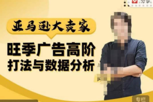 （3652期）阿甘·亚马逊大卖家广告高阶打法与数据分析，走出传统广告误区；揭秘大卖惯用打法；数据驱动广告决策