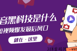 火爆的副业项目d音黑科技，开启躺挣模式，轻松赚米