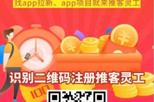 推客灵工官签项目来了，送五星注册邀请码！