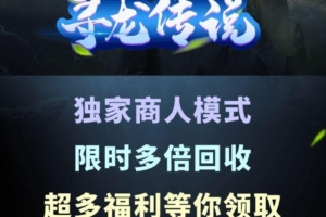 龙神搬砖传奇首发，兄弟组队打金共同富裕项目